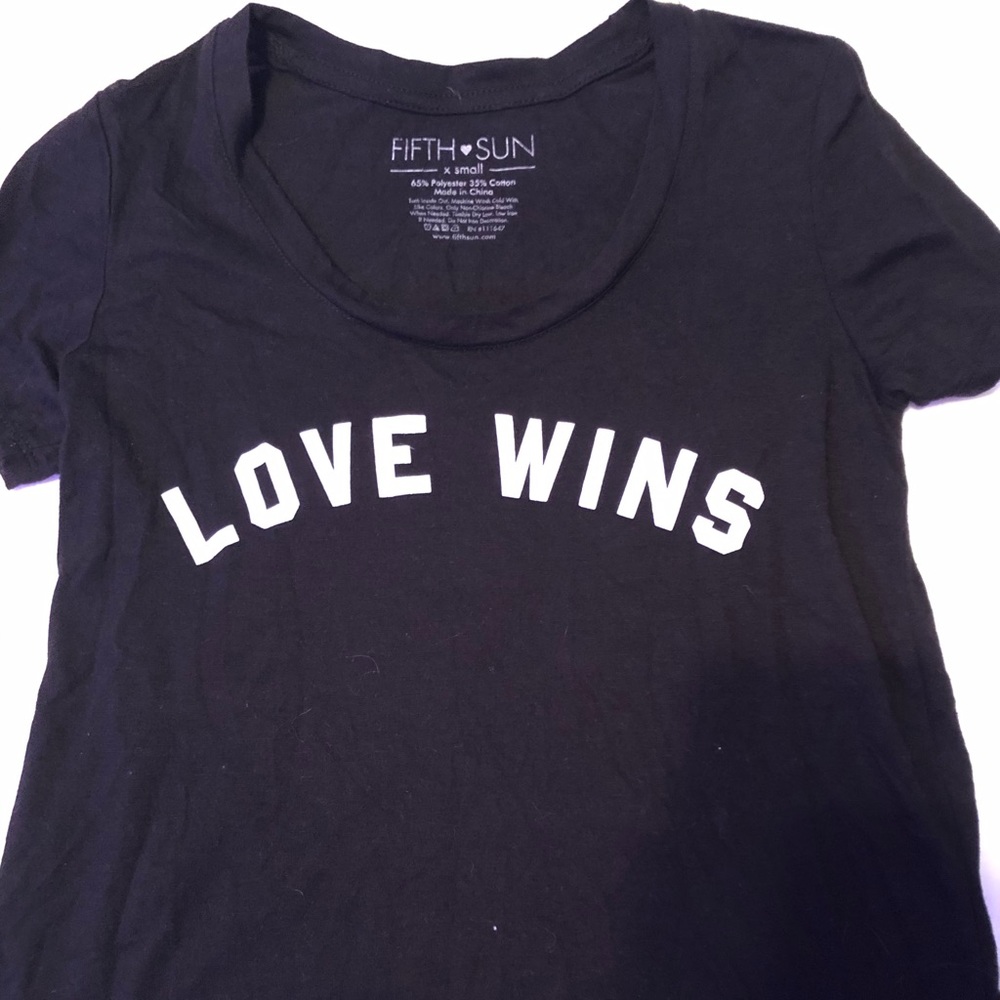 Love Wins Tee Shirt